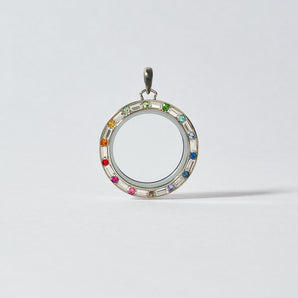 Rainbow Signature Twist Soulful Locket